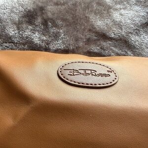 Bella Russo Beige/Tan Lined Handbag or Clutch